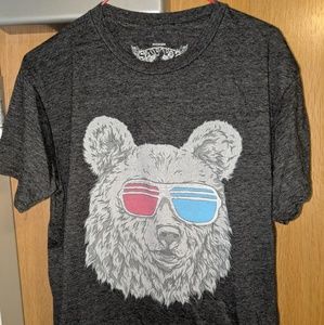 Savvy 3d bear tee shirt